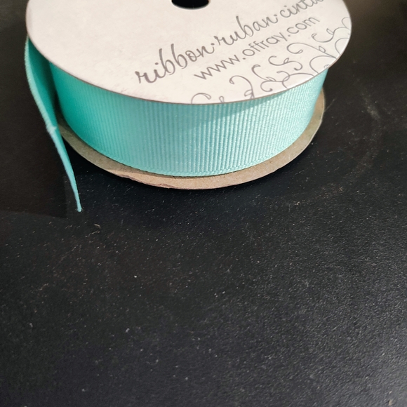 Offray Aqua Ribbon - Picture 2 of 2